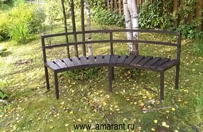 2Арочная скамейка (170х45)см