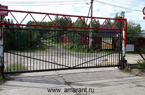 Ворота для СНТ фото; Ворота для СНТ от amarant.ru