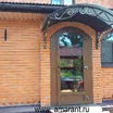 Козырек над входом - фото 2