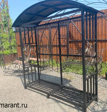 Купить Дровник "Кованый" - фото 1