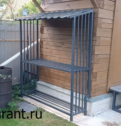 Купить Дровник «Антрацит» - фото 1