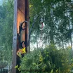 Купить Подвесной кованый кронштейн "Икар" - фото 1