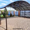 Купить Навес сварной 6х6 м с узором - фото 1