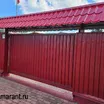 Купить Навес домиком над воротами - фото 1